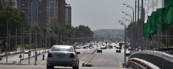 Новая эстакада в Душанбе - Sputnik Тоҷикистон