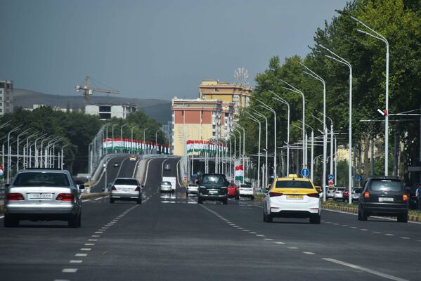 Новая эстакада в Душанбе - Sputnik Таджикистан
