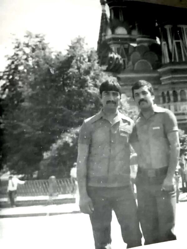 Таджикские курсанты на Красной площади, 1980 год Таджикские курсанты на Красной площади, 1980 год - Sputnik Таджикистан
