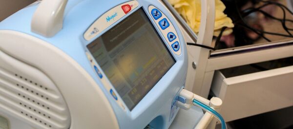 Аппарат ИВЛ - Sputnik Тоҷикистон