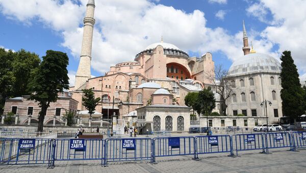 Собор Святой Софии в Стамбуле, архивное фото - Sputnik Таджикистан