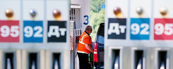 АЗС в Москве  - Sputnik Тоҷикистон