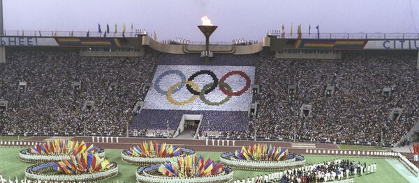 Торжественная церемония закрытия Игр XXII Олимпиады - Sputnik Таджикистан