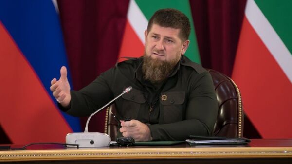Глава Чечни Рамзан Кадыров - Sputnik Таджикистан