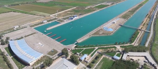 Олимпийское наследие Самарканда: как появился единственный в ЦА гребной канал - YouTube - Sputnik Таджикистан