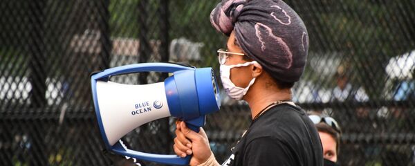 Протесты в США - Sputnik Таджикистан