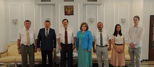 Совещание в Посольстве РФ в Таджикистане Совещание в Посольстве РФ в Таджикистане - Sputnik Таджикистан