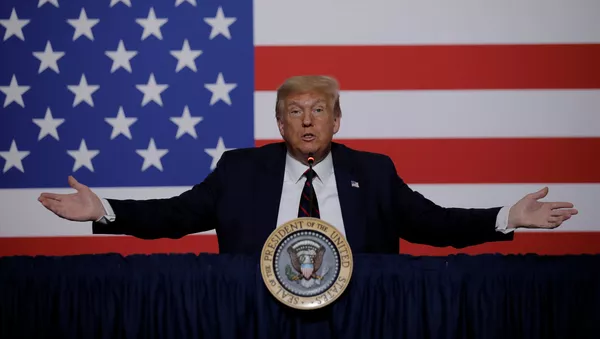 Президент США Дональд Трамп - Sputnik Тоҷикистон