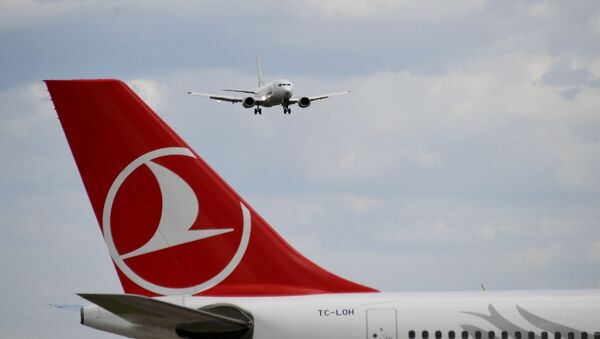 Airbus A330 турецкой авиакомпании Turkish Airlines - Sputnik Таджикистан