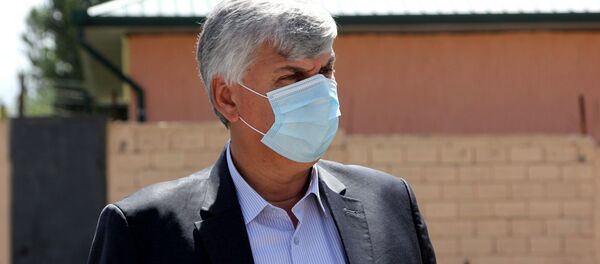 Раиси шащри Исфара Сулаймонзода Акрам Раҳим  - Sputnik Тоҷикистон