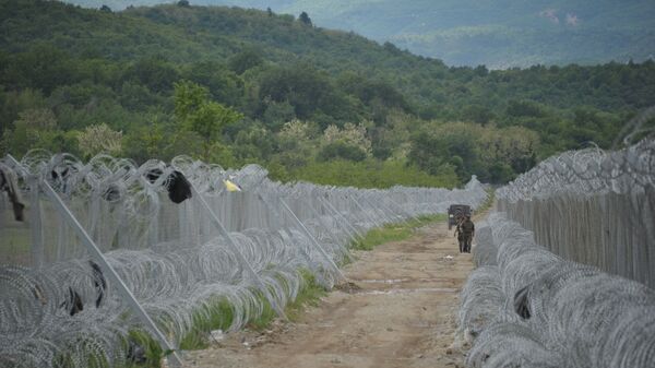 Лагеря беженцев на границе, архивное фото - Sputnik Таджикистан