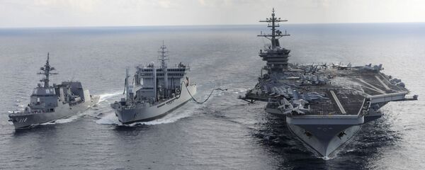 Учения ВМС США, архивное фото Учения ВМС США, архивное фото - Sputnik Таджикистан
