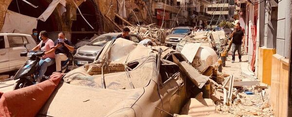 Последствия взрыва в Ливане - Sputnik Таджикистан