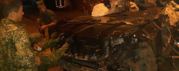 Садамаи маргборе, ки дар пайи он Баҳром Ғафурӣ ба ҳалокат расид Садамаи маргборе, ки дар пайи он Баҳром Ғафурӣ ба ҳалокат расид - Sputnik Тоҷикистон