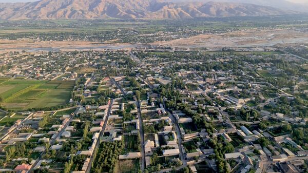 Окрестности города Душанбе с высоты - Sputnik Таджикистан