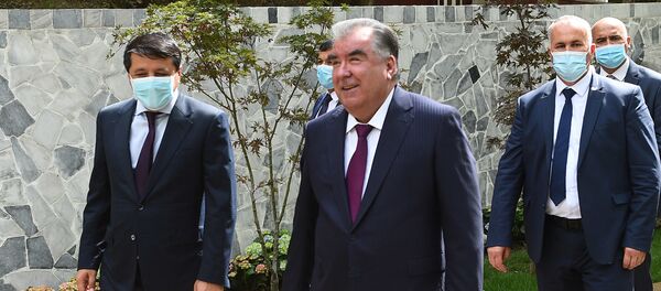 Визит Эмомали Рахмона в ГБАО  - Sputnik Тоҷикистон