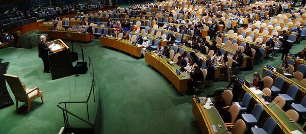 Генеральная Ассамблея ООН в Нью-Йорке - Sputnik Тоҷикистон