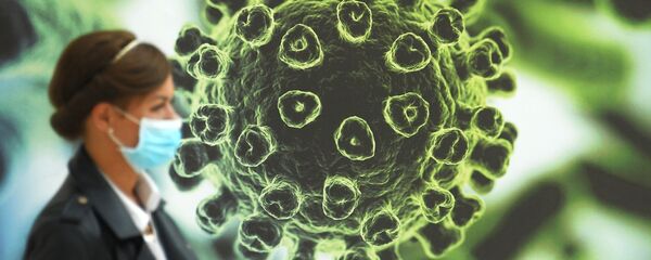 Девушка в маске Девушка в маске - Sputnik Таджикистан