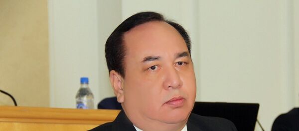 Кандидат на пост президента Таджикистана от ПЭРТ Рустам Рахматзода - Sputnik Тоҷикистон