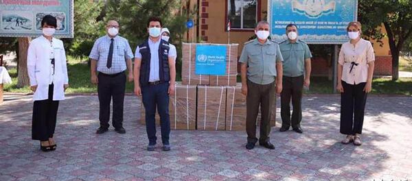 ВОЗ подарил МЧС Согда 10 аппаратов ИВЛ - Sputnik Тоҷикистон