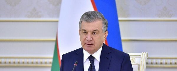 Президент Узбекистана Шавкат Мирзиёев Президент Узбекистана Шавкат Мирзиёев - Sputnik Таджикистан