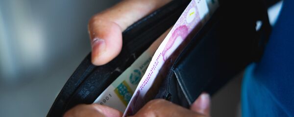 Кошелек с деньгами, архивное фото - Sputnik Тоҷикистон