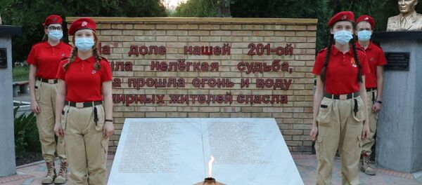 Российские юнармейцы в Таджикистане Российские юнармейцы в Таджикистане - Sputnik Таджикистан