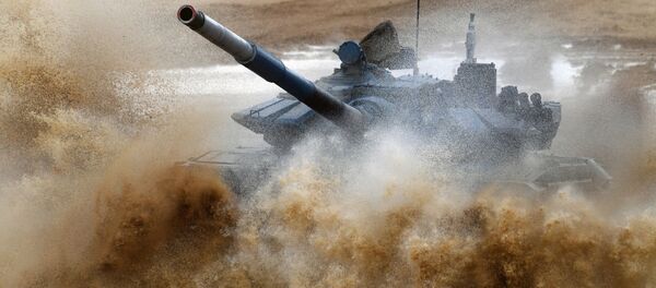 Танковый биатлон. Финал: Вьетнам, Мьянма, Лаос и Таджикистан - Sputnik Тоҷикистон