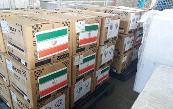 Гуманитарная помощь Ирана Таджикистану  - Sputnik Тоҷикистон