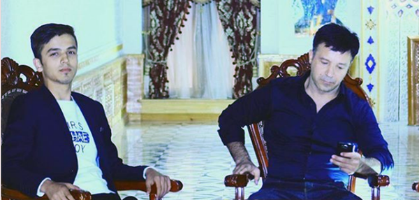 Анӯш Ғафурӣ ва падараш Баҳром Ғафурӣ Анӯш Ғафурӣ ва падараш Баҳром Ғафурӣ - Sputnik Тоҷикистон