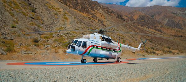 Российский вертолет Ми-8АМТ - Sputnik Тоҷикистон