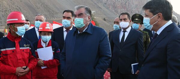 Сафари кории президент ба ноҳияи Айни ва ифтитоҳи корхонаи “ТАЛКО Флюорит”  - Sputnik Тоҷикистон