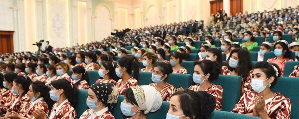 Праздник во дворце культуры в Согдийской области  - Sputnik Тоҷикистон