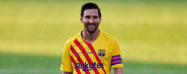 Аргентинский футболист Лионель Месси Аргентинский футболист Лионель Месси - Sputnik Тоҷикистон