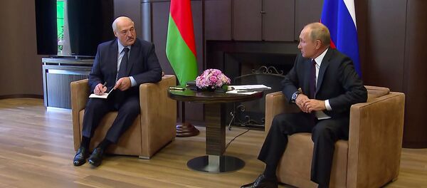 Владимир Путин и Александр Лукашенко Владимир Путин и Александр Лукашенко - Sputnik Таджикистан