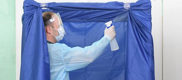 Голосование на выборах в условиях пандемии - Sputnik Тоҷикистон