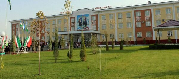 Торжественное открытие здания средней школы № 33 в Спитаменском районе - Sputnik Тоҷикистон