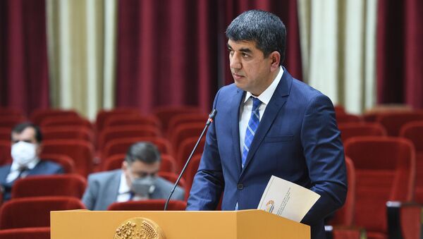  Первый зампред Государственного комитета по инвестициям и управлению имуществом Шараф Шерализода  - Sputnik Таджикистан