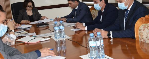 Подписания Меморандума между Министерством труда, миграции и занятости Республики Таджикистан и Международным центром развития миграционной политики - Sputnik Тоҷикистон