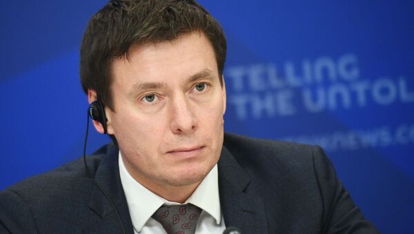 Член Коллегии (министр) Евразийской экономической комиссии по торговле Андрей Слепнев - Sputnik Таджикистан