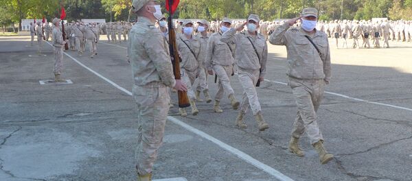 Российская военная база отпраздновала юбилей своего пребывания на земле Таджикистана Российская военная база отпраздновала юбилей своего пребывания на земле Таджикистана - Sputnik Таджикистан