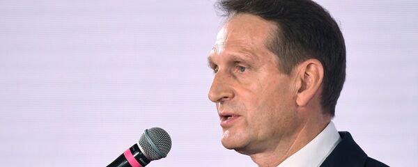 Председатель Российского исторического общества, директор Службы внешней разведки РФ Сергей Нарышкин  - Sputnik Таджикистан