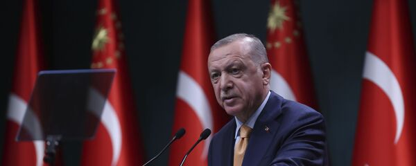 Президент Турции Реджеп Тайип Эрдоган - Sputnik Тоҷикистон