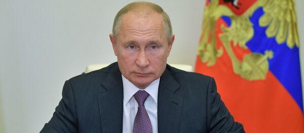 Президент РФ В. Путин - Sputnik Тоҷикистон