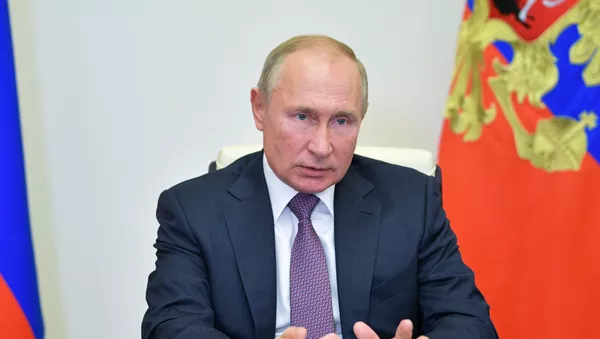 Президент РФ В. Путин - Sputnik Тоҷикистон