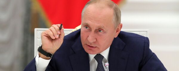 Президент РФ В. Путин - Sputnik Таджикистан