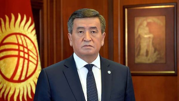 Президент Кыргызстана Сооронбай Жээнбеков - Sputnik Таджикистан