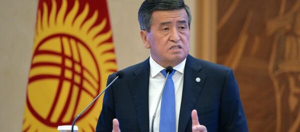 Президент Кыргызстана Сооронбай Жээнбеков Президент Кыргызстана Сооронбай Жээнбеков - Sputnik Тоҷикистон