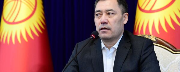 Новоизбранный премьер-министр Садыр Жапаров - Sputnik Тоҷикистон