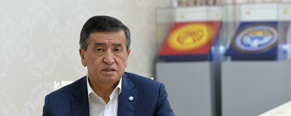 Президент Кыргызстана Сооронбай Жээнбеков - Sputnik Таджикистан